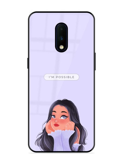 Im Possible Glossy Soft Edge Case for Oneplus 7 Chachhi