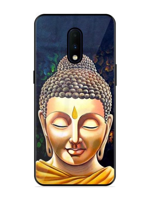 Buddha Face Glossy Soft Edge Case for Oneplus 7 Chachhi