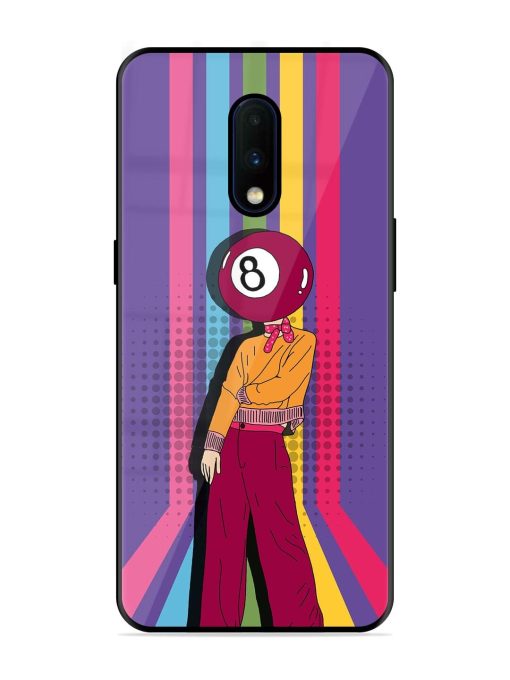 Eight Ball Fashionista Glossy Soft Edge Case for Oneplus 7