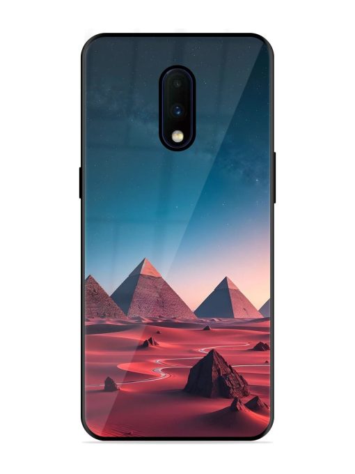 Ancient Wonders Sky Glossy Soft Edge Case for Oneplus 7 Chachhi