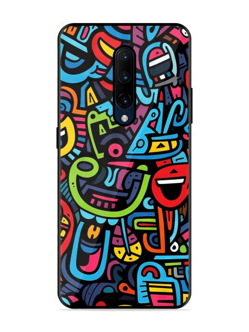 Doodlephoria Glossy Soft Edge Case for Oneplus 7 Pro Chachhi