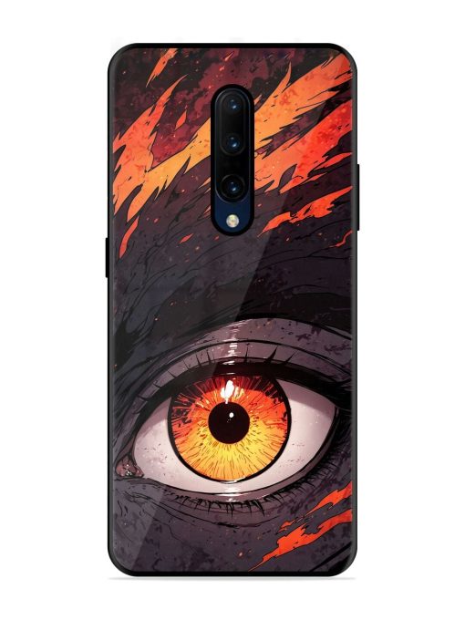 Inferno Gaze Glossy Soft Edge Case for Oneplus 7 Pro Chachhi