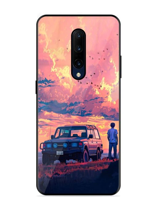 Solitude'S Horizon Glossy Soft Edge Case for Oneplus 7 Pro Chachhi