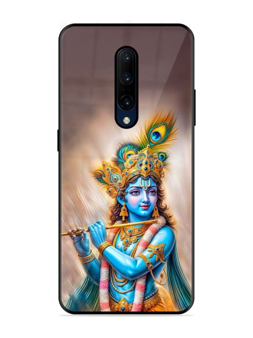 Divine Krishna Glossy Soft Edge Case for Oneplus 7 Pro Chachhi