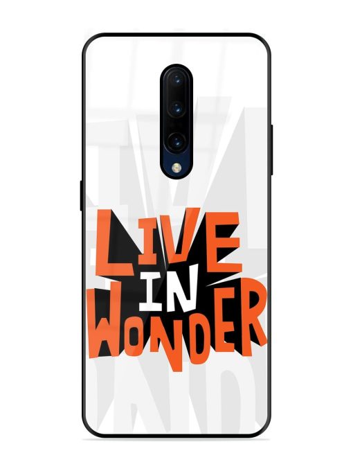 Wonder Burst Glossy Soft Edge Case for Oneplus 7 Pro Chachhi