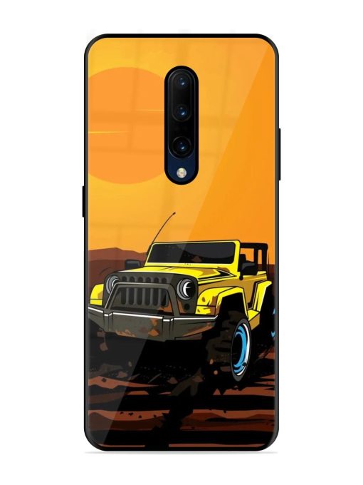 Sunset Cruise Glossy Soft Edge Case for Oneplus 7 Pro Chachhi