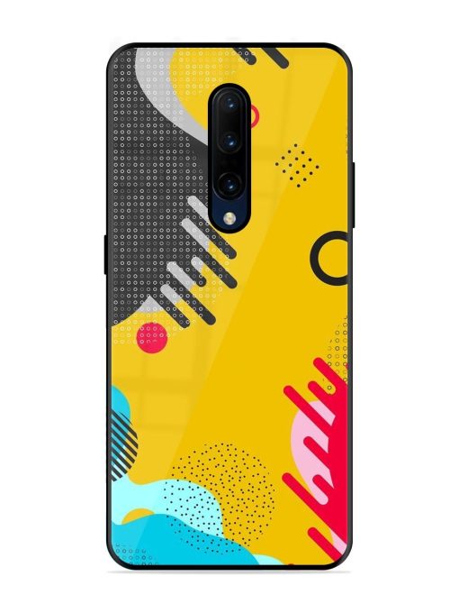 Neon Pop Glossy Soft Edge Case for Oneplus 7 Pro Chachhi