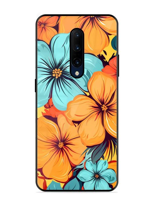 Tropical Bloom Glossy Soft Edge Case for Oneplus 7 Pro Chachhi