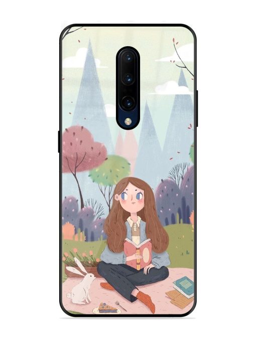 The Bookish Escape Glossy Soft Edge Case for Oneplus 7 Pro Chachhi