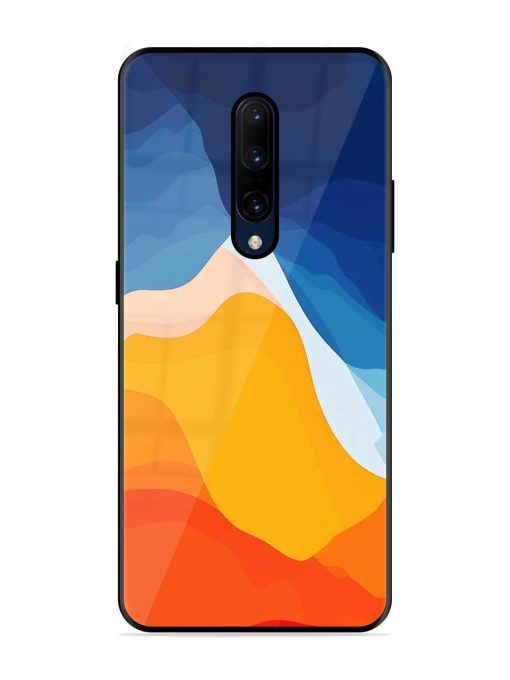 Liquid Landscape Glossy Soft Edge Case for Oneplus 7 Pro Chachhi