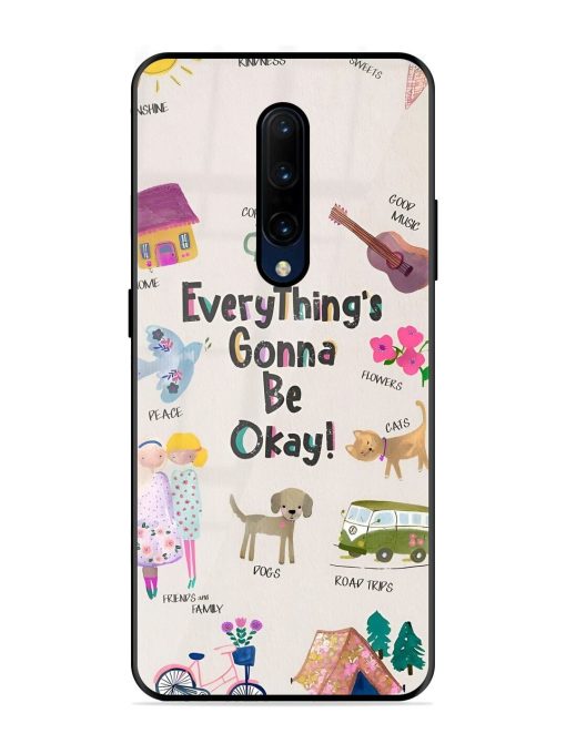 Sunshine And Smiles Glossy Soft Edge Case for Oneplus 7 Pro Chachhi