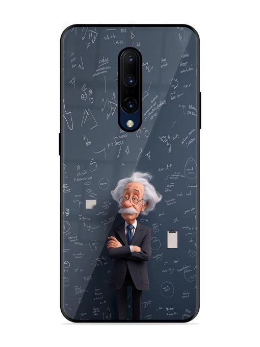 Albert Einstein Glossy Soft Edge Case for Oneplus 7 Pro Chachhi