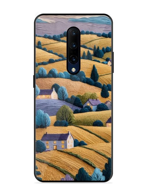 Rolling Hilltop Haven Glossy Soft Edge Case for Oneplus 7 Pro Chachhi