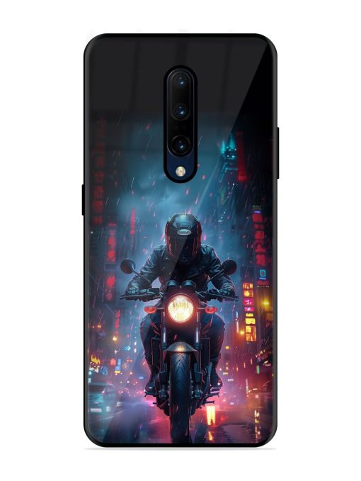 Neon Nights Glossy Soft Edge Case for Oneplus 7 Pro Chachhi