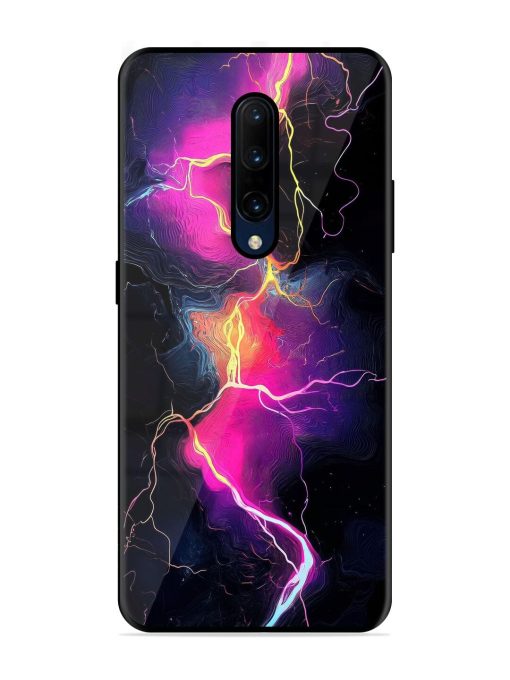 Electric Dreams Glossy Soft Edge Case for Oneplus 7 Pro Chachhi