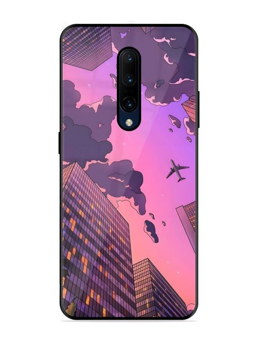 Urban Twilight Glossy Soft Edge Case for Oneplus 7 Pro Chachhi