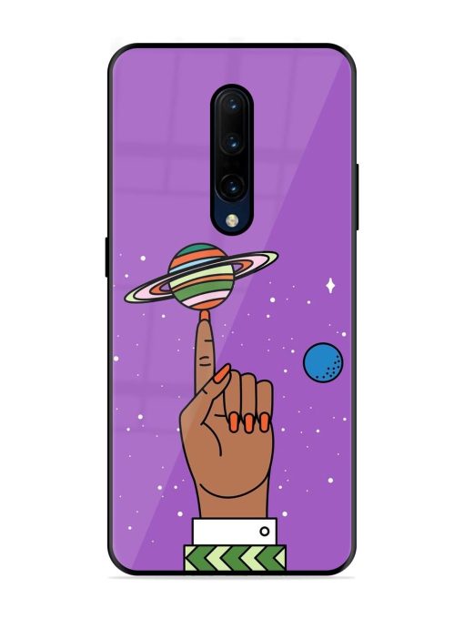 Spinning The Universe Glossy Soft Edge Case for Oneplus 7 Pro Chachhi