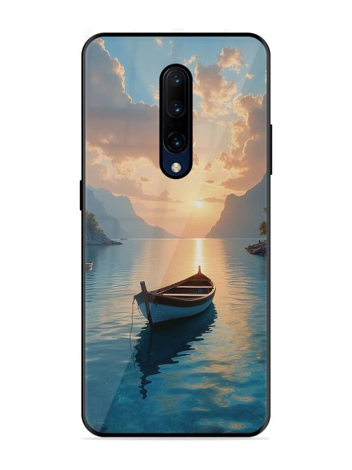 Serene Sunset Glossy Soft Edge Case for Oneplus 7 Pro Chachhi