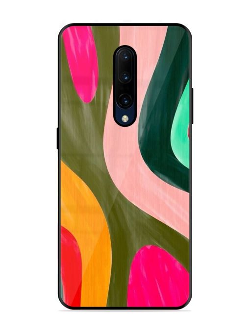 Wavy Wonder Glossy Soft Edge Case for Oneplus 7 Pro Chachhi