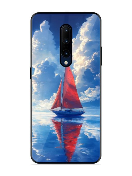 Crimson Sails Glossy Soft Edge Case for Oneplus 7 Pro Chachhi