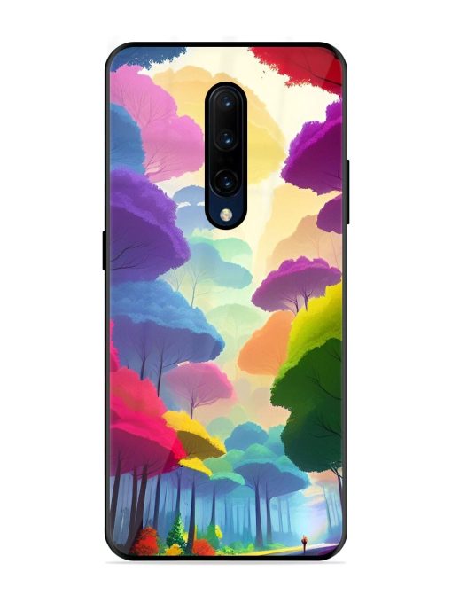 Rainbow Road Glossy Soft Edge Case for Oneplus 7 Pro Chachhi