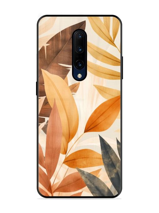 Earthy Elegance Glossy Soft Edge Case for Oneplus 7 Pro Chachhi