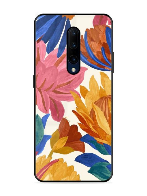 Blooming Tapestry Glossy Soft Edge Case for Oneplus 7 Pro Chachhi