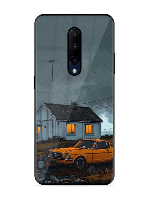 Rainy Day Retreat Glossy Soft Edge Case for Oneplus 7 Pro Chachhi