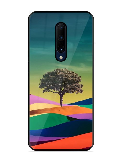 Rainbow'S Lone Sentinel Glossy Soft Edge Case for Oneplus 7 Pro Chachhi