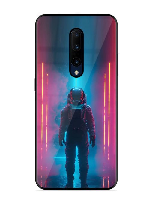 Neon Astronaut Glossy Soft Edge Case for Oneplus 7 Pro Chachhi