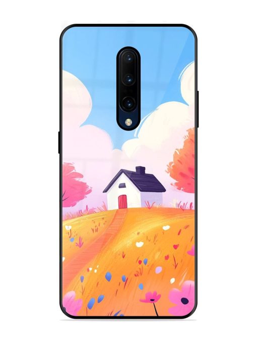 Hilltop Haven Glossy Soft Edge Case for Oneplus 7 Pro Chachhi