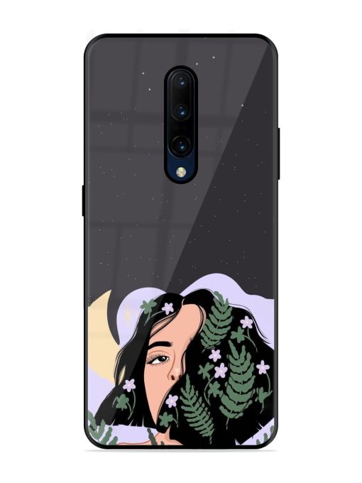 Lunar Lullaby Glossy Soft Edge Case for Oneplus 7 Pro Chachhi