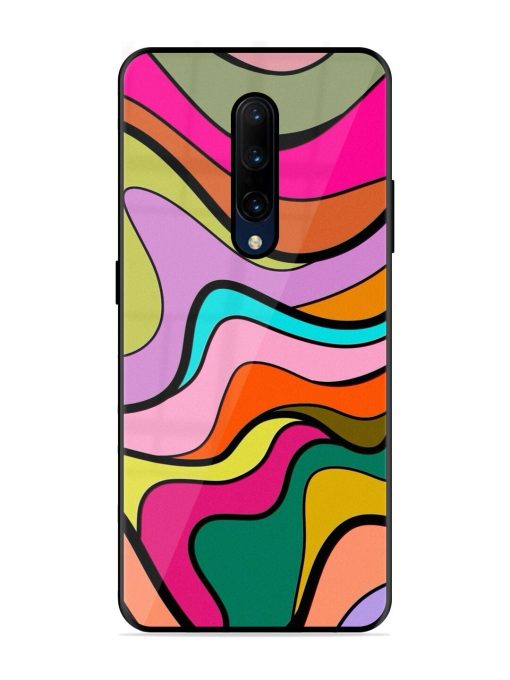 Wavy Wonder Glossy Soft Edge Case for Oneplus 7 Pro Chachhi