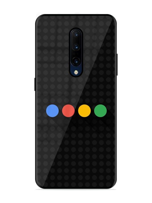 Google Dots Glossy Soft Edge Case for Oneplus 7 Pro Chachhi