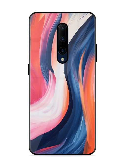 Whirling Hues Glossy Soft Edge Case for Oneplus 7 Pro Chachhi