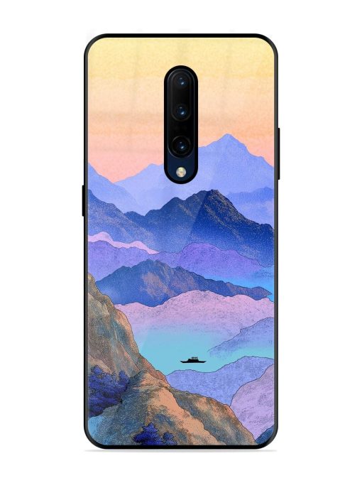 Mountain Mist Glossy Soft Edge Case for Oneplus 7 Pro Chachhi