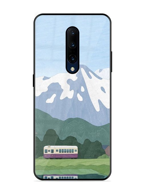 Mountainside Reflections Glossy Soft Edge Case for Oneplus 7 Pro Chachhi