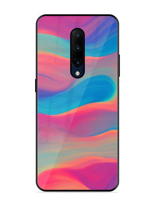 Wavy Wonder Glossy Soft Edge Case for Oneplus 7 Pro Chachhi