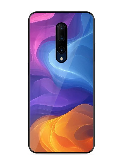 Cosmic Currents Glossy Soft Edge Case for Oneplus 7 Pro Chachhi