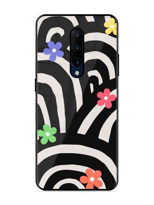 Rainbow Arcs Glossy Soft Edge Case for Oneplus 7 Pro Chachhi