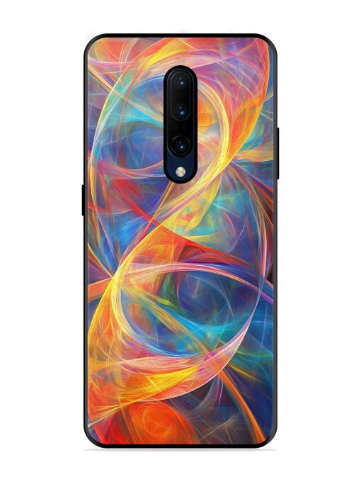 Cosmic Currents Glossy Soft Edge Case for Oneplus 7 Pro Chachhi