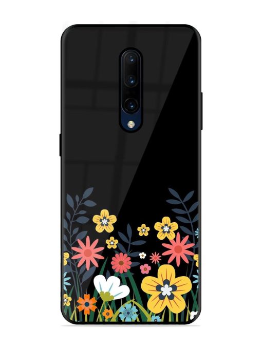 Floral Night Sky Glossy Soft Edge Case for Oneplus 7 Pro Chachhi