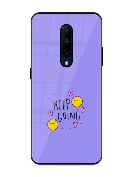 Smiling Through It All Glossy Soft Edge Case for Oneplus 7 Pro Chachhi