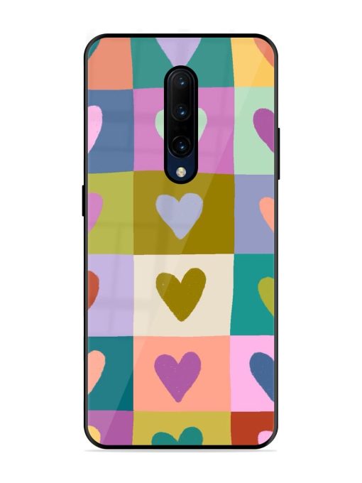 Box Of Hearts Glossy Soft Edge Case for Oneplus 7 Pro Chachhi