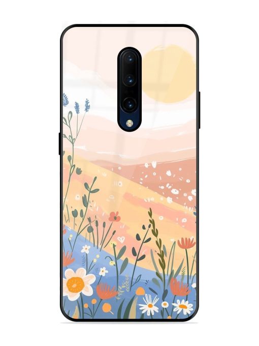 Golden Hour Blooms Glossy Soft Edge Case for Oneplus 7 Pro Chachhi