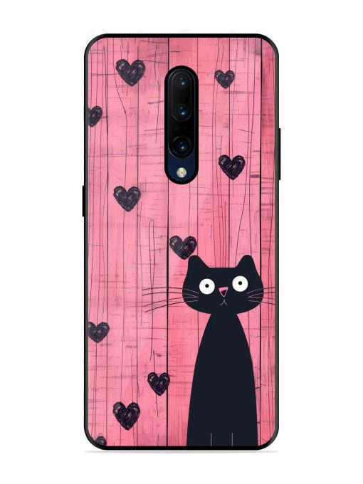 Feline Valentine'S Day Glossy Soft Edge Case for Oneplus 7 Pro Chachhi