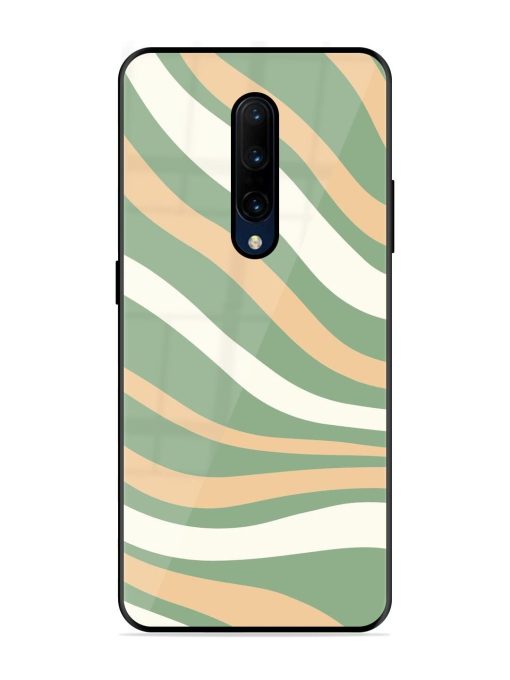 Wavy Pastel Paradise Glossy Soft Edge Case for Oneplus 7 Pro Chachhi