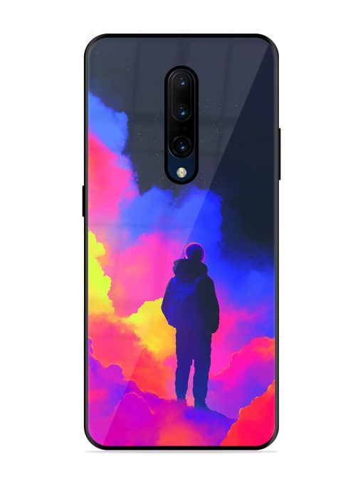 Cosmic Wanderer Glossy Soft Edge Case for Oneplus 7 Pro Chachhi