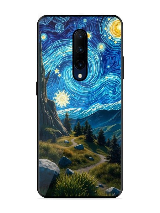 Starry Night In The Shire Glossy Soft Edge Case for Oneplus 7 Pro Chachhi