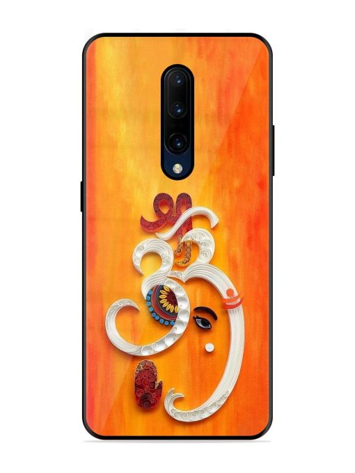 Ganesha In Quilling Art Glossy Soft Edge Case for Oneplus 7 Pro Chachhi